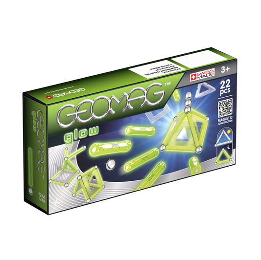 Geomag Glow Konstruktionsleksak Självlysande Magnetiska