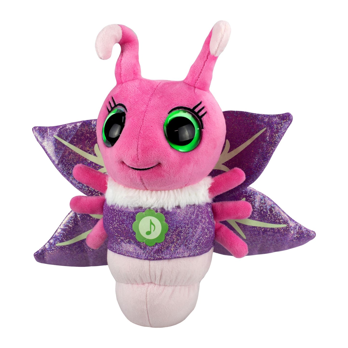 Glowies bedtime buddy, Pink. 28 cm
