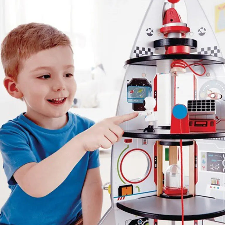 Hape fyravånings rymdraket lekset