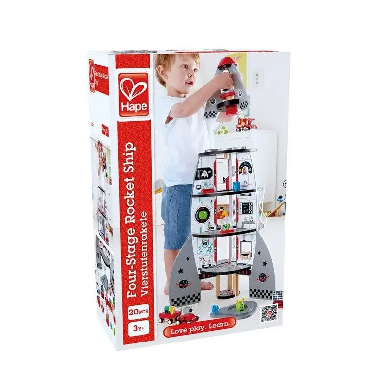 Hape fyravånings rymdraket lekset