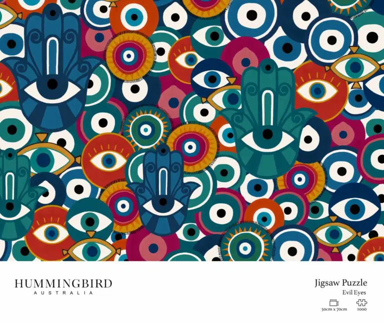 Hummingbird Australia Pussel Evil Eyes 1000 bitar