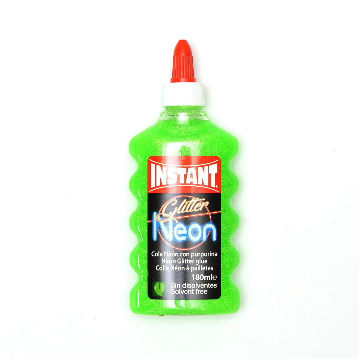 Instant Neon Glitter Färg 180 ml PVA Lim Till Slime