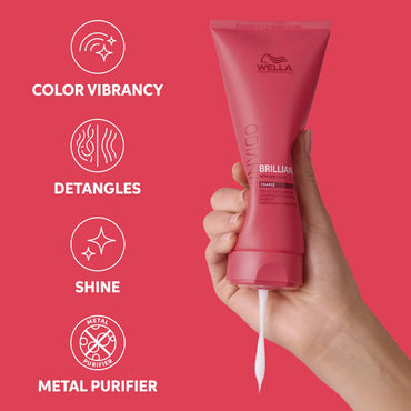 Wella Professionals Invigo Brilliance Vibrant Color Conditioner for Coarse Hair 200ml