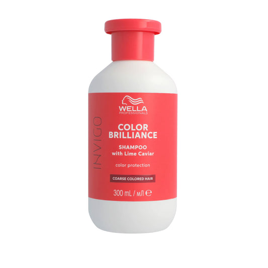 Wella Professionals Invigo Brilliance Color Protection Shampoo for Coarse Hair 300 ml