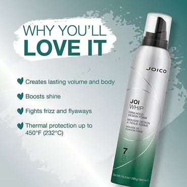 Joico JoiWhip Firm Hold Designing Foam 300 ml