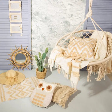 Sass & Belle Matta Blanca Tufted ZigZag