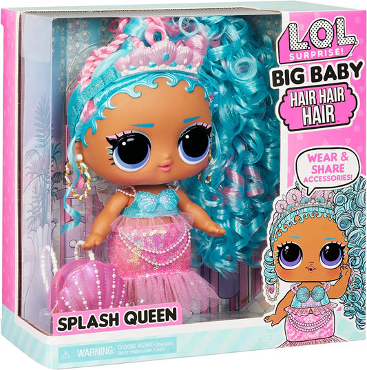 L.O.L. Surprise Big Baby Hair Hair Hair – Splash Queen