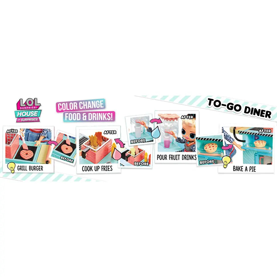 L.O.L. Surprise OMG House of Surprises Miss Sunday Lekset med 45+ Överraskningar