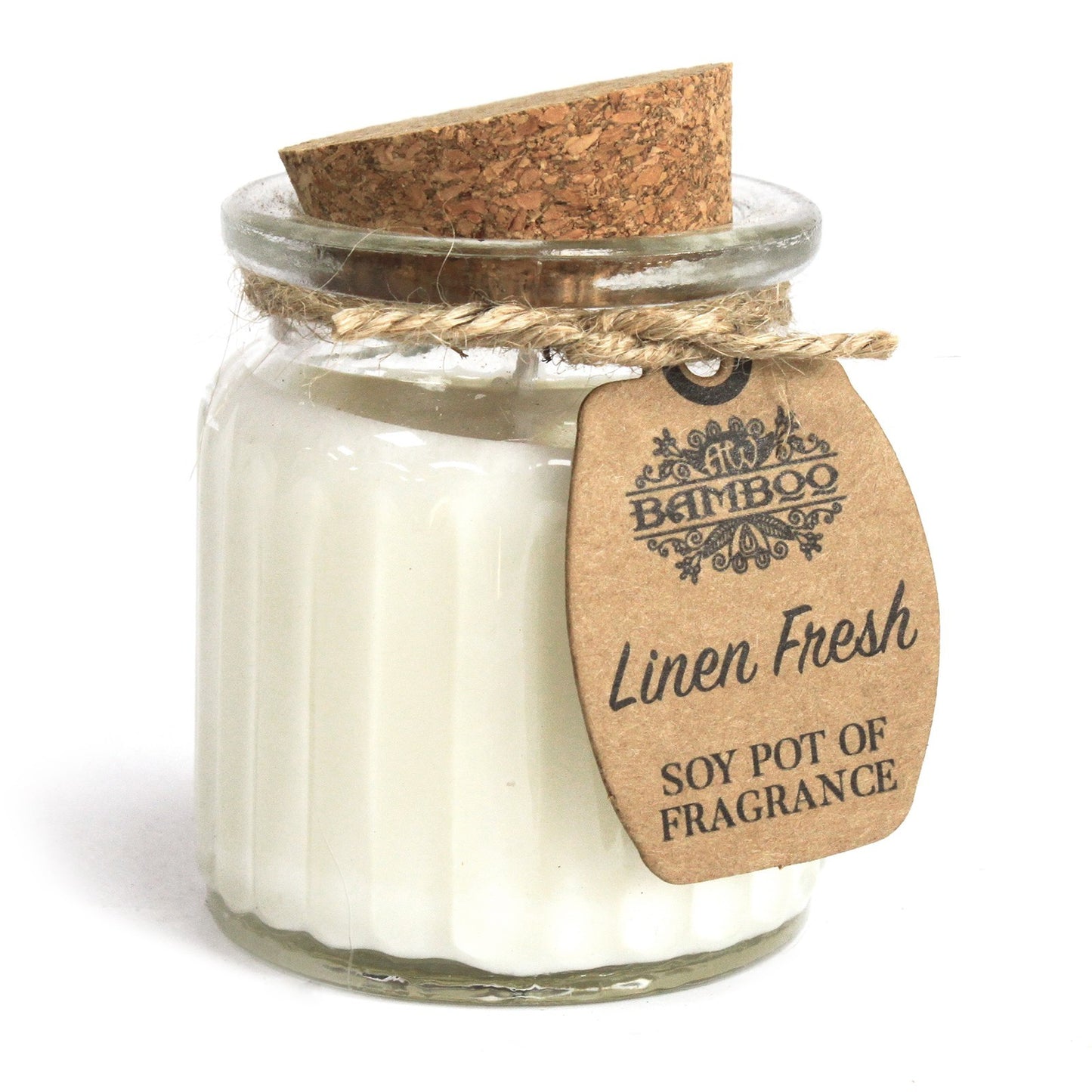 Doftljus Sojavax doft Linen Fresh