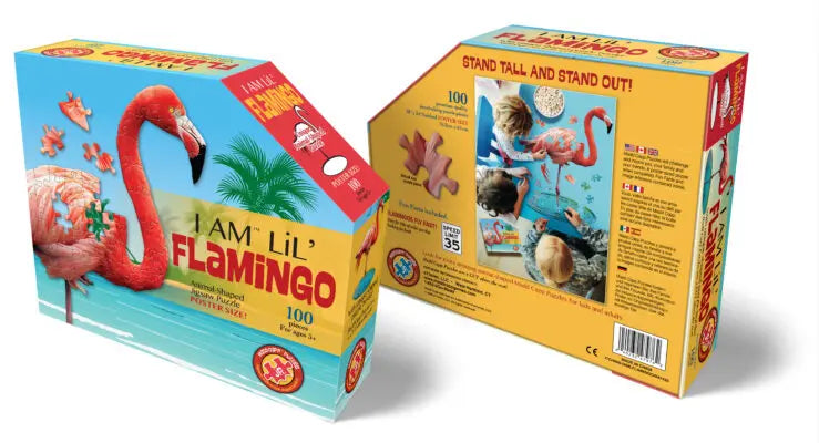 Madd Capp Pussel Kontur I Am LiL' Flamingo 100 bitar