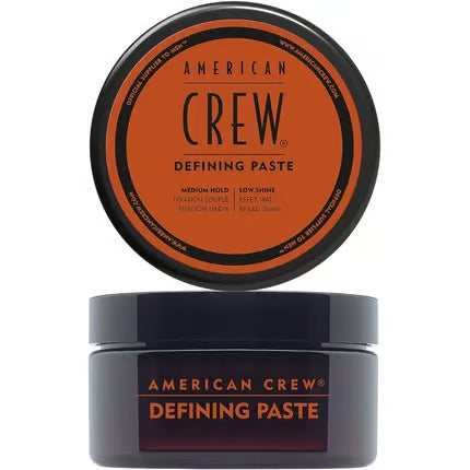 American Crew - Defining Past Medium Hold Low Shine Hair Styling Wax for Men- 85g