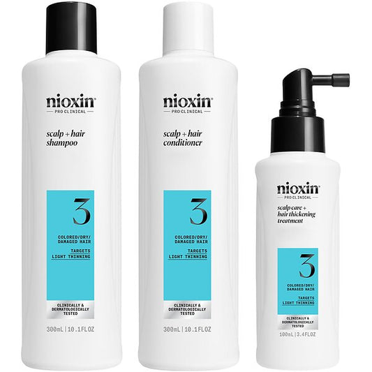 Nioxin System 3 Kit Xxl Pack 300ml+300ml+ 100ml (Copy)