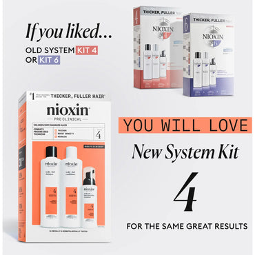 Nioxin System 4 Kit Xxl Pack 300ml+300ml+ 100ml