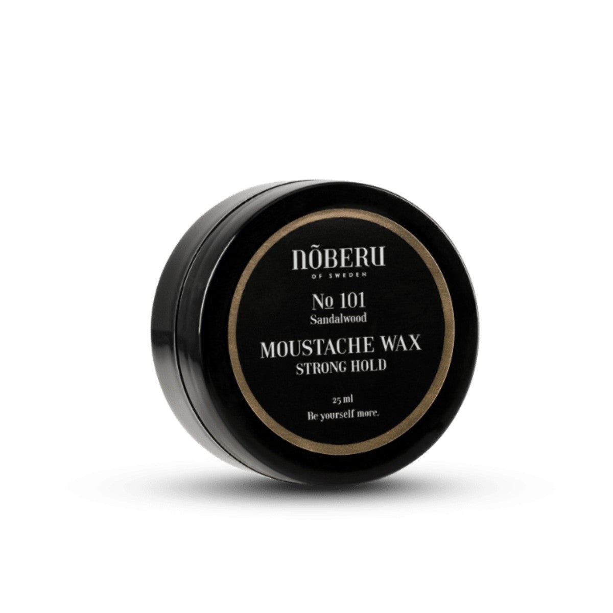 NÔberu Moustache Wax Strong Hold Sandalwood No 101 - 25 ml