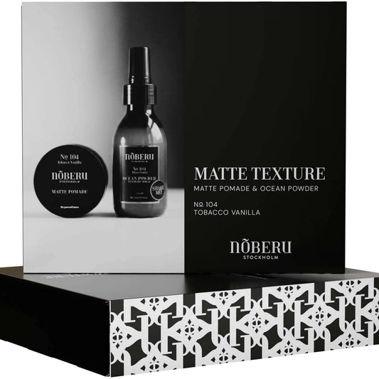 Nõberu of Sweden Matte Texture Gift Set - Ocean Powder 150 ml + Matte Pomade 80 ml