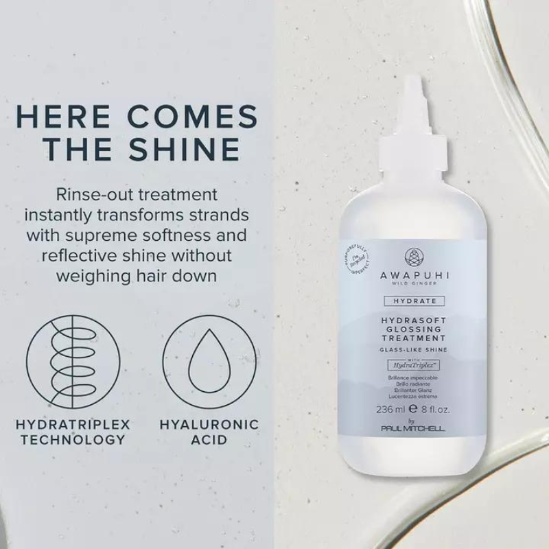 Paul Mitchell Awapuhi Wild Ginger Hydrate Hydrasoft Glossing Treatment 236ml