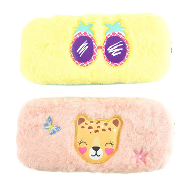 Pennfodral i Plysch med Figur