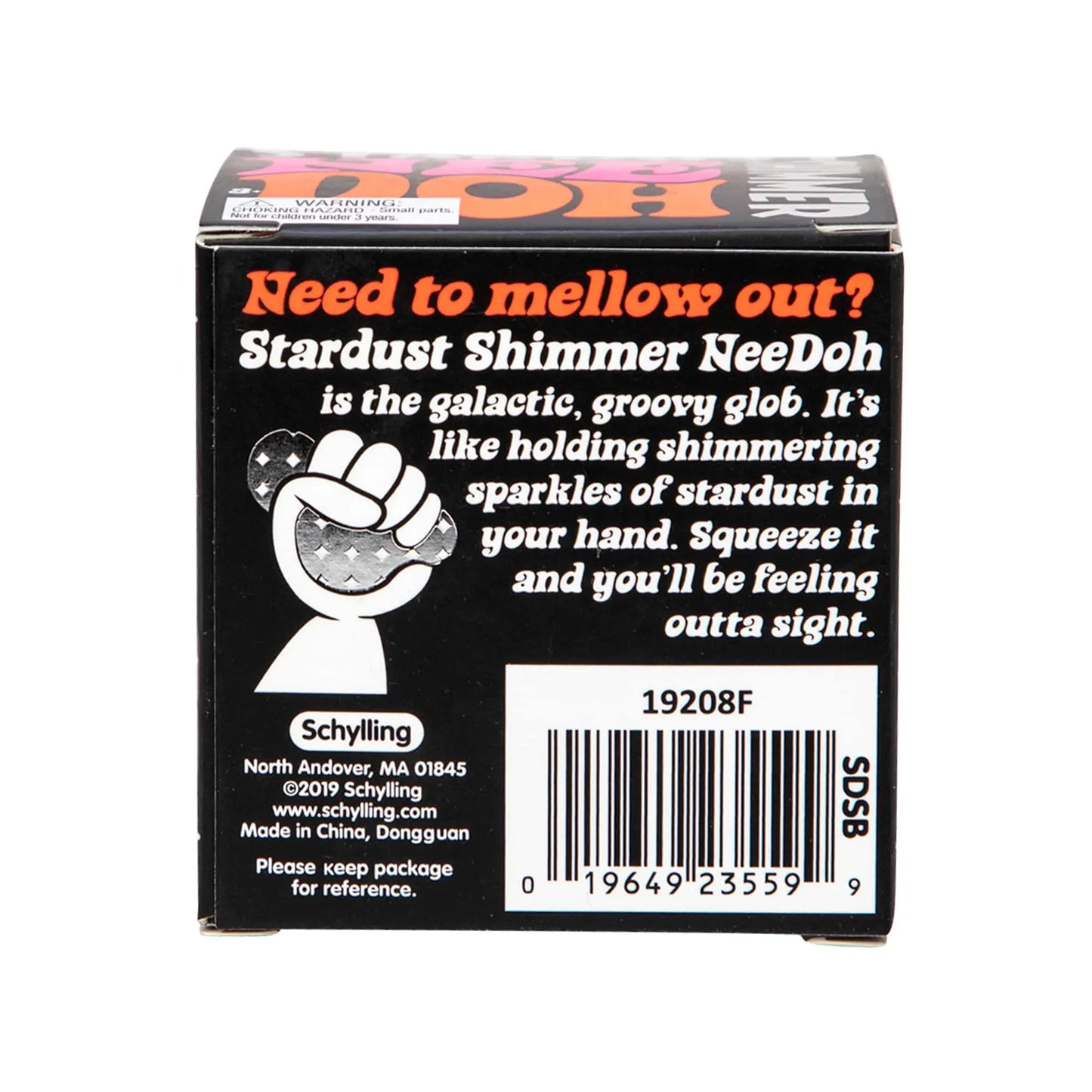 NEEDOH® Stardust Shimmer Groovy Glob Stressboll