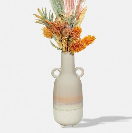 Miss Melody liten ryggsäck med batikdesign