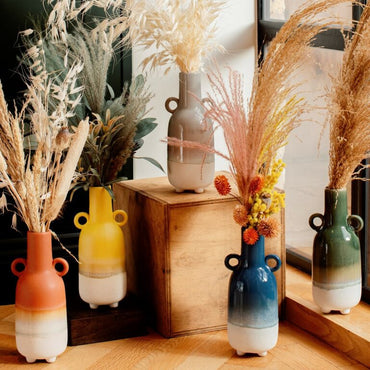 Hög Vas Blå Mojave Ombré-effekt