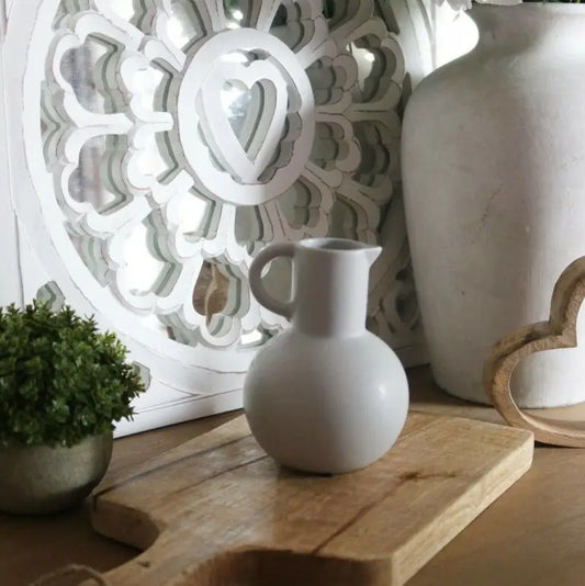 Sass & Belle Vas och Tillbringare Amfora Grå