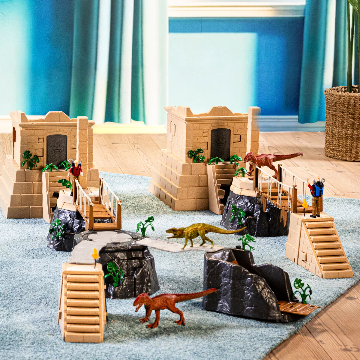 Schleich Dino Temple Conquest Mega-Set