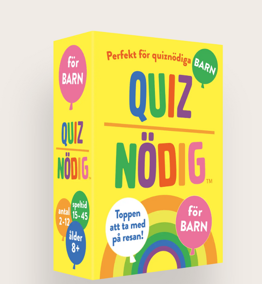 Sällskapsspel Quiznödig – Barn