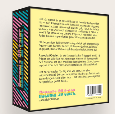 Sällskapsspel Ascoola 90-talet