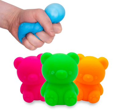 Scrunchems Fruity Neon Squish Bears - Squishy Bjönar