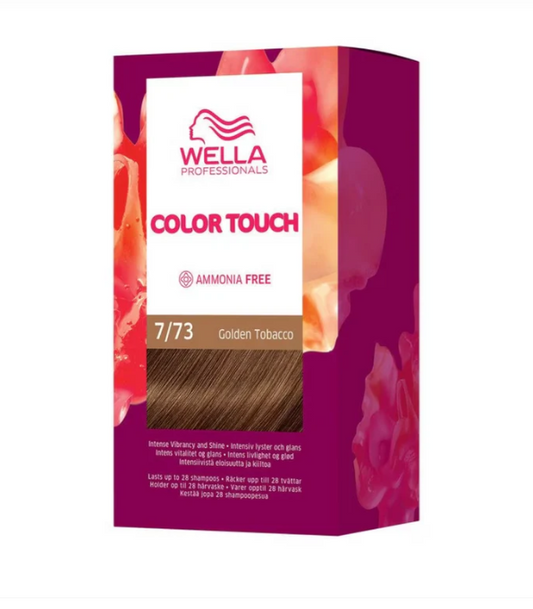Wella Professionals Color Touch Fresh-Up-Kit - Golden Tobacco 130ml -7/73