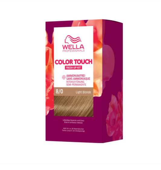 Wella Professionals Color Touch Fresh-Up-Kit - Light Blonde 130ml - 8/0
