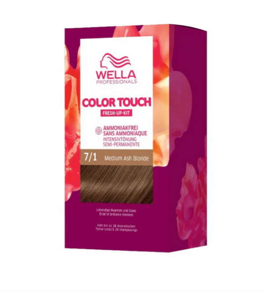 Wella Professionals Color Touch Fresh-Up-Kit - Ash Blonde 130ml -7/1
