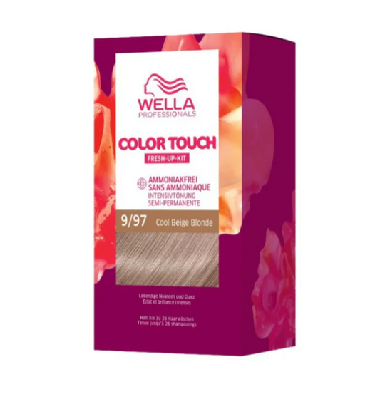Wella Professionals Color Touch Fresh-Up-Kit - Cool Beige Blonde 130ml - 9/97