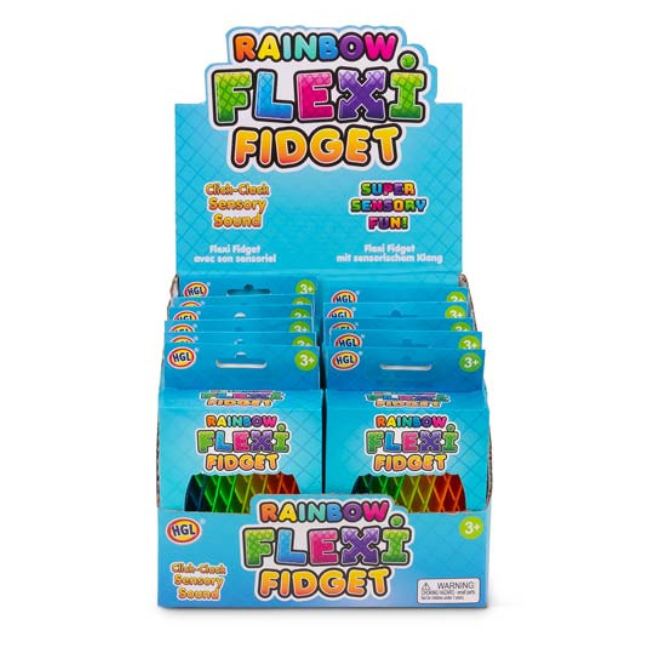 Rainbow Flexi Fidget – Klick Klack Leksak