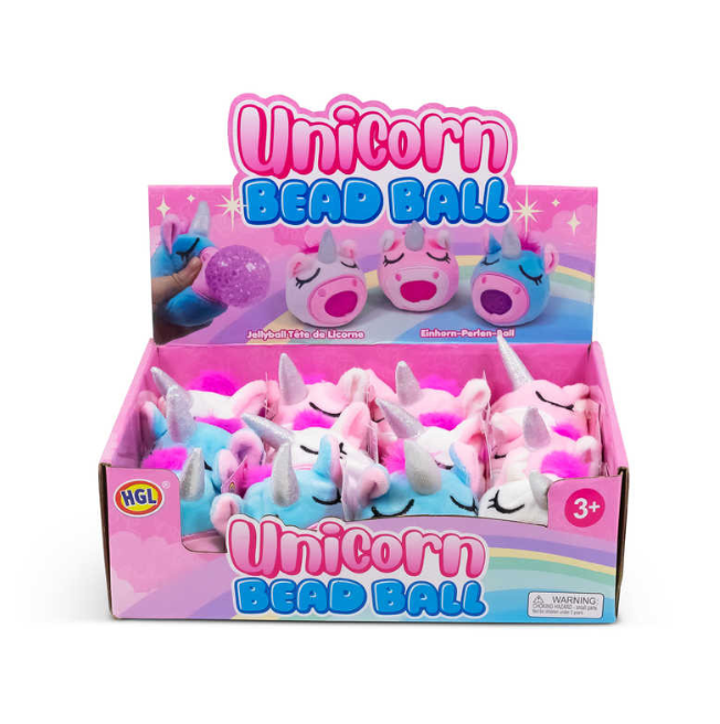 Unicorn Plush Bead Ball