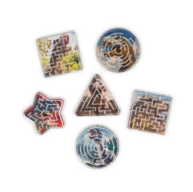 Mini Mazes 6pk- Dinosaur