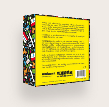 Sällskapsspel - Vuxenpoäng
