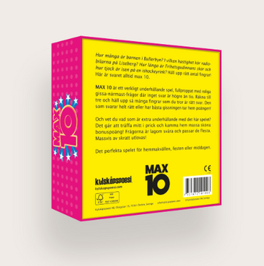 Sällskapsspel - Max 10