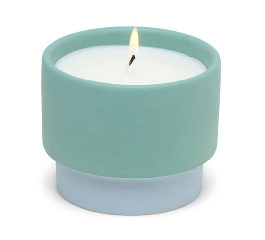 Doftljus Colour Block 6oz – Grönt Keramikkärl