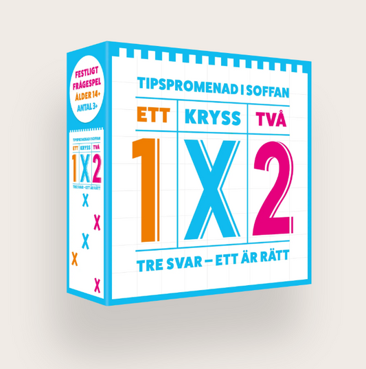 Sällskapsspel 1X2 - Tipspromenad i soffan