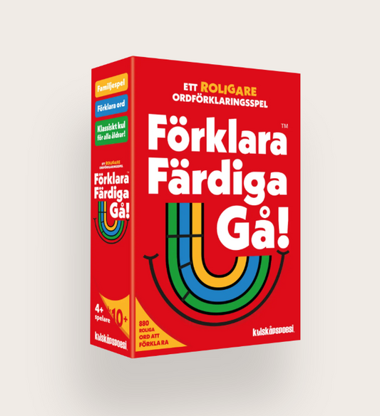 Sällskapsspel- Förklara, Färdiga, Gå!