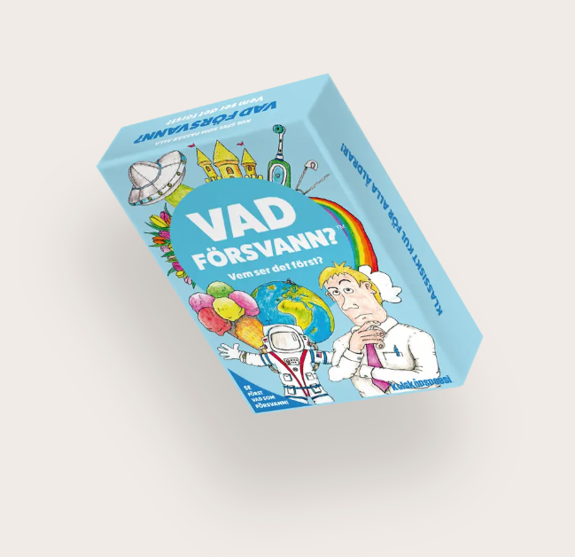 Sällskapsspel- Vad försvann?