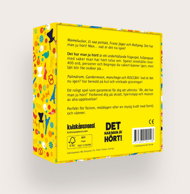 Sällskapsspel- Det har man ju hört!