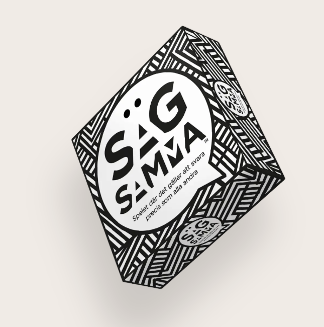 Sällskapsspel- Säg samma!