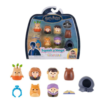 Squish-a-longs 2,5 cm Harry Potter 6-pack - Assorted