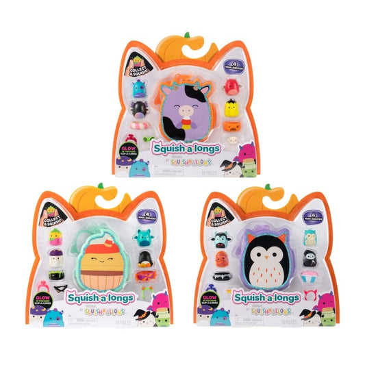 Squish-a-longs Halloween 4-pack - Assorted