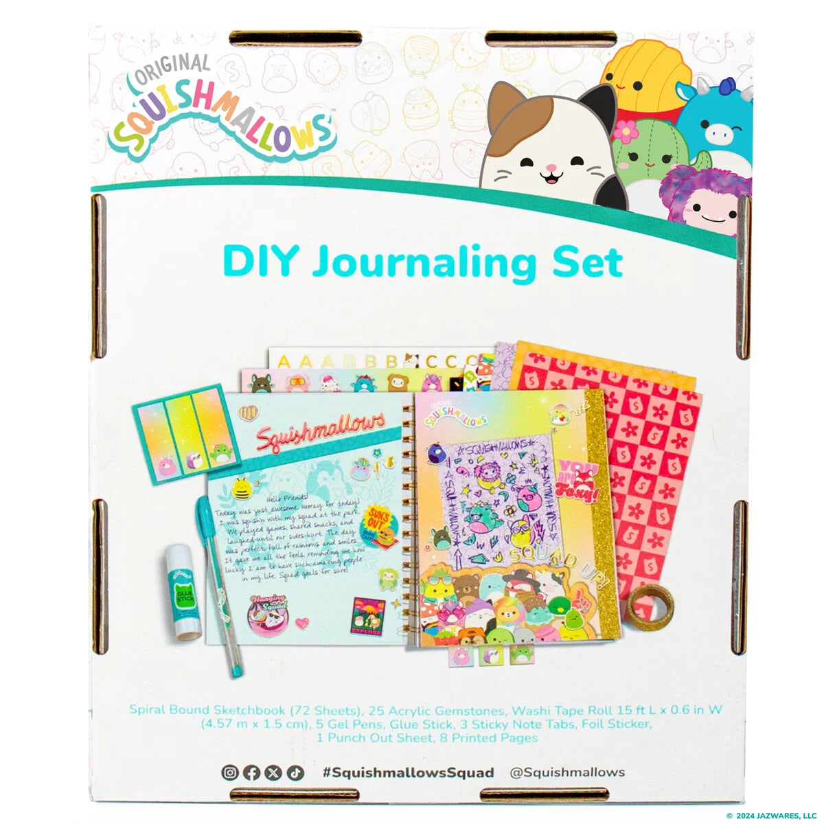 Squishmallows Journaling Set