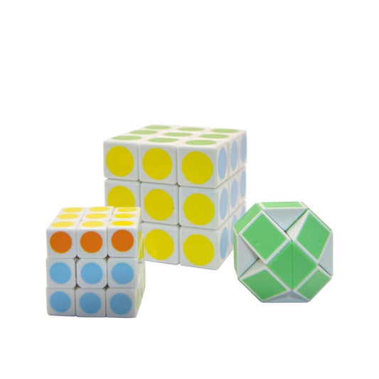 The Game Factory IQ Pusseltärningar 3-i-1