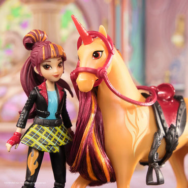 Unicorn Academy Doll & Unicorn- Valentina & Cinder