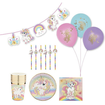 Unicorn Kalaspaket för 6-pers